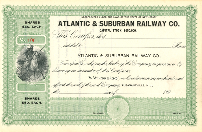 Atlantic and Suburban Railway Co.